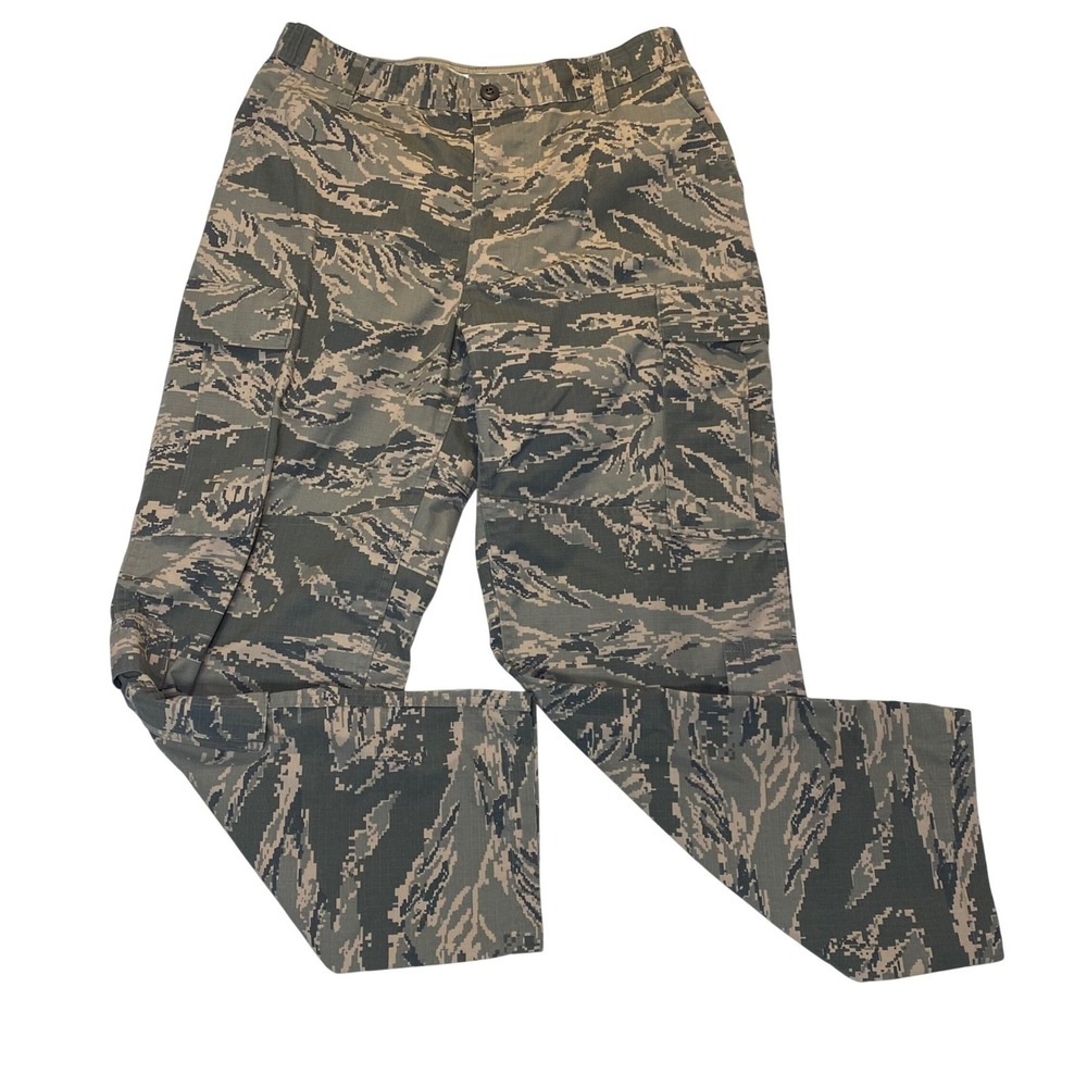 US Air Force ABU‎ Tiger Stripe Cargo Pants Mens 34S Digital Camo Tactical